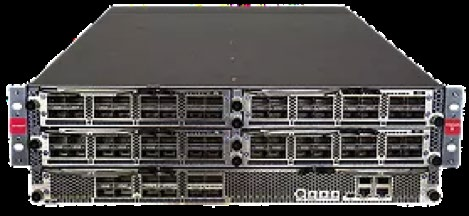 Keysight Vision X network packet broker, showing the complete modular chassis
